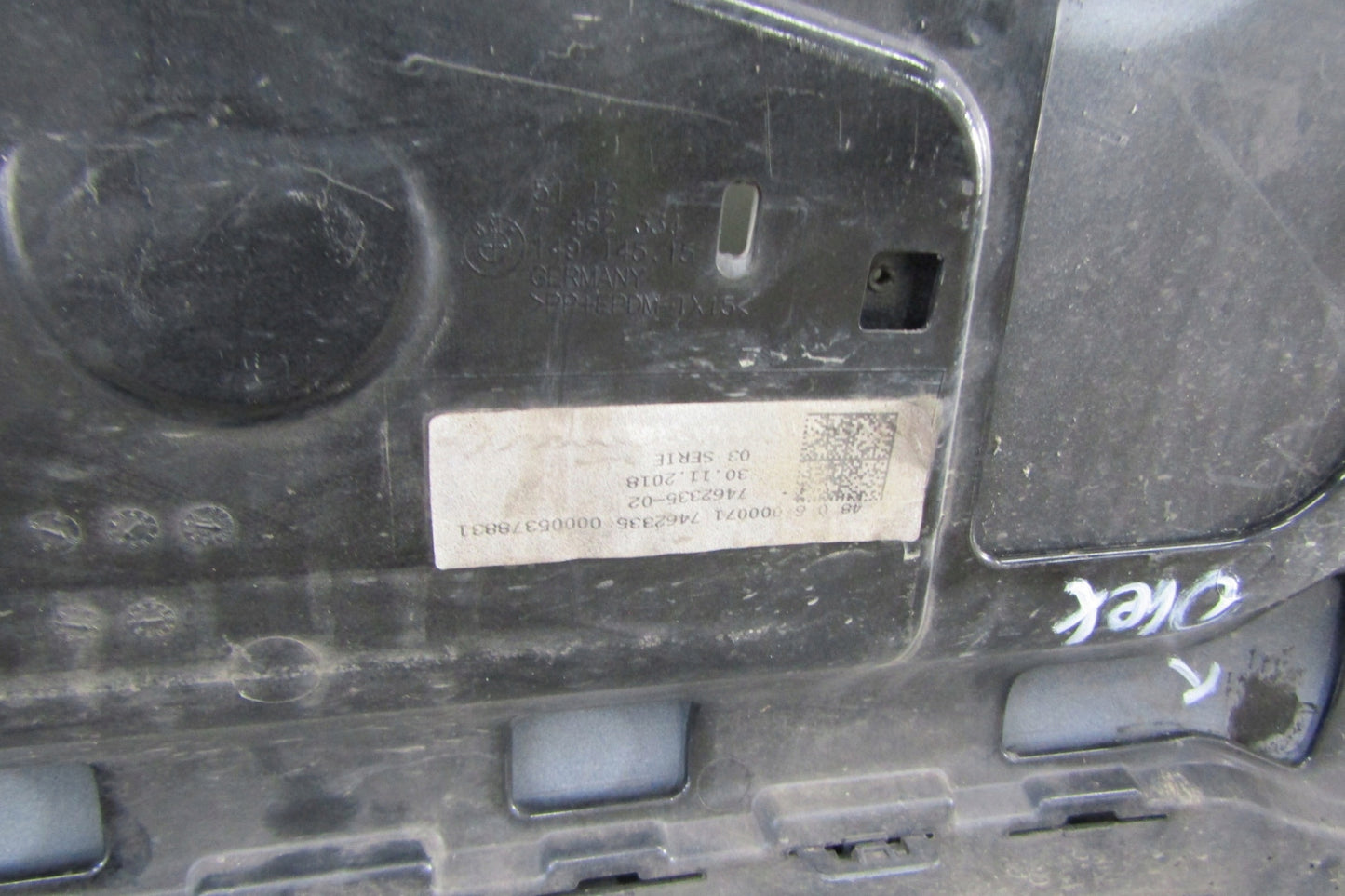 Rear bumper BMW I3 Lift 17-