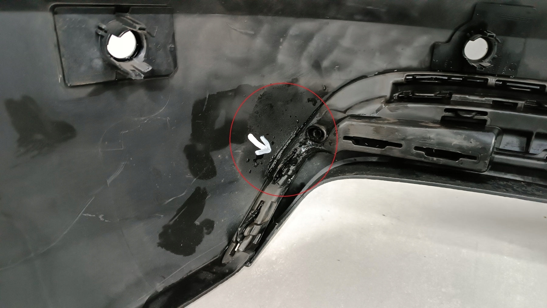 Rear bumper Audi Q7 4M0 S-Line 15-19