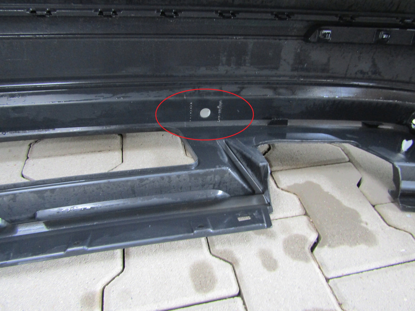 Rear bumper VW TIGUAN II 2 5NA 15-