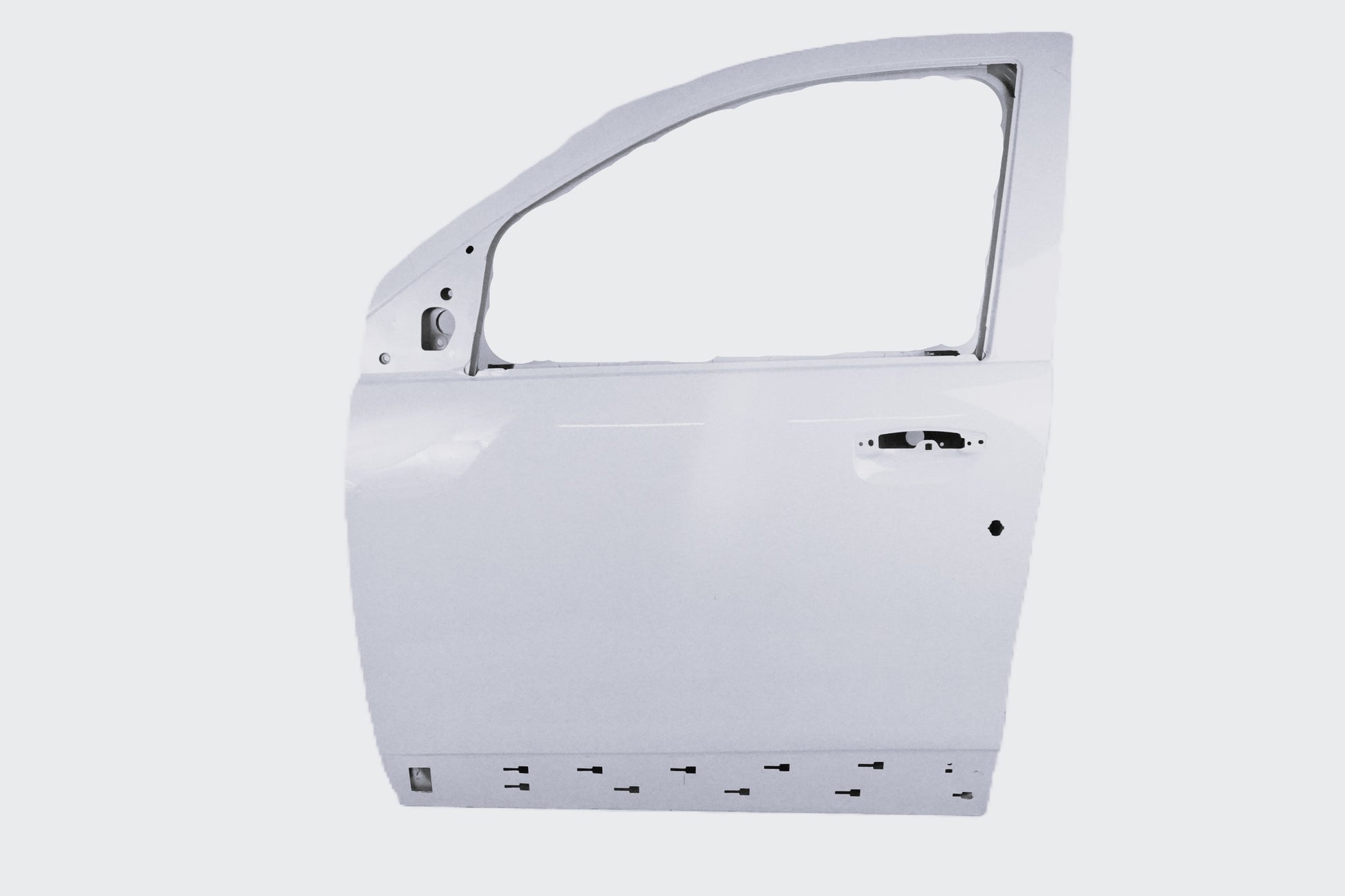 DACIA LODGY DOKKER 12-21 FRONT LEFT DOOR, LEFT FRONT, WHITE, FOR TRIM STRIP