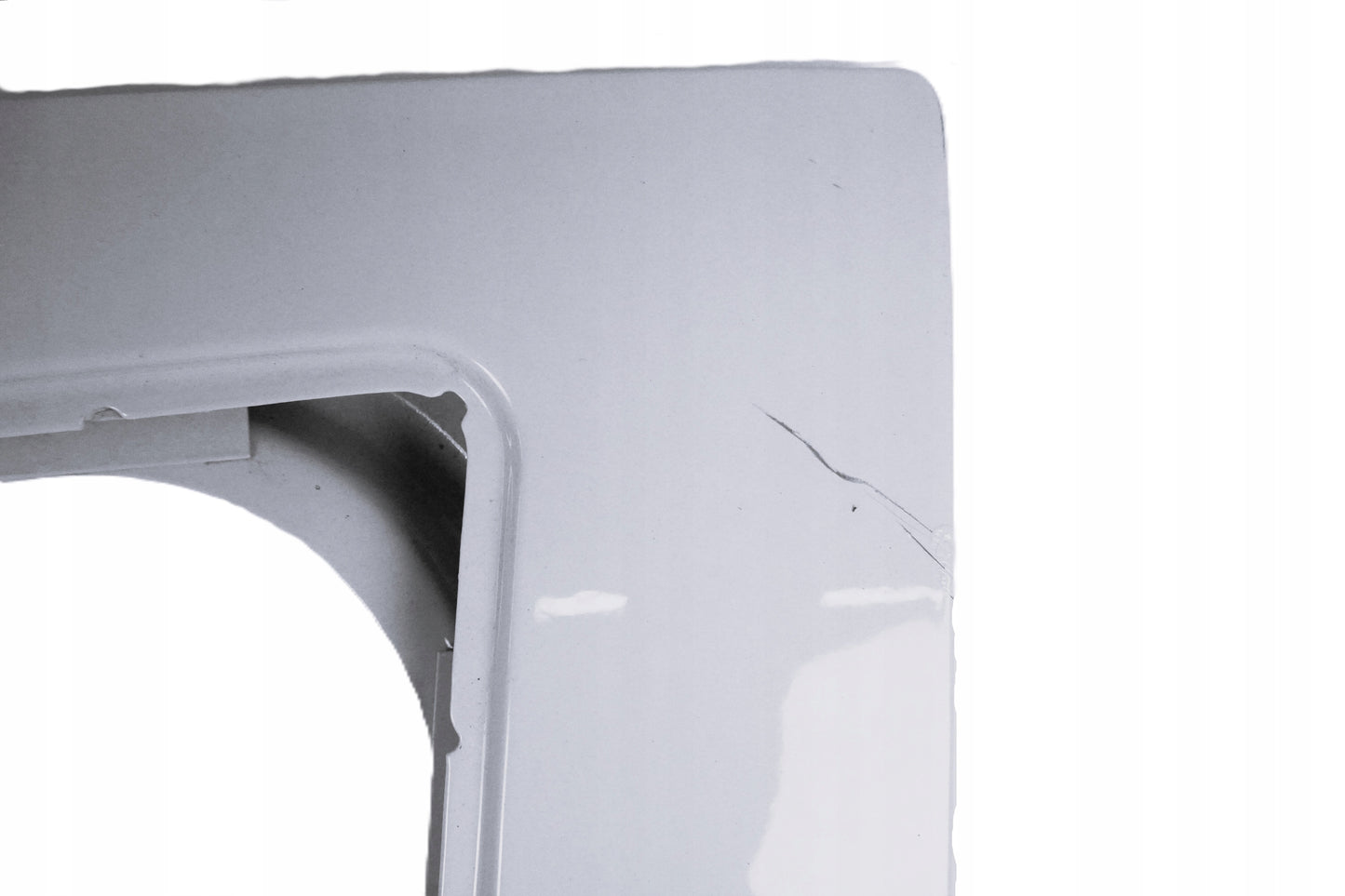 DACIA LODGY DOKKER 12-21 FRONT LEFT DOOR, LEFT FRONT, WHITE, FOR TRIM STRIP