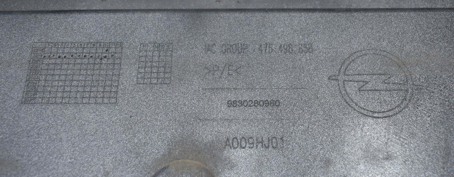 OPEL CORSA F FRONT BUMPER ORIGINAL