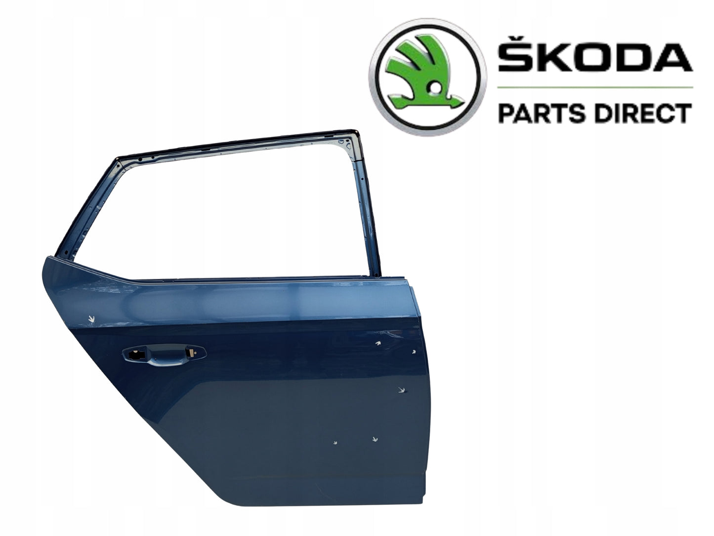 SKODA FABIA III 3 6V HB 2014- REAR RIGHT DOOR PASSENGER SIDE