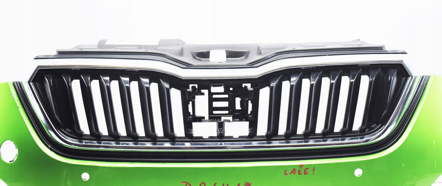 SKODA SCALA 657 OEM Front Bumper + Grille