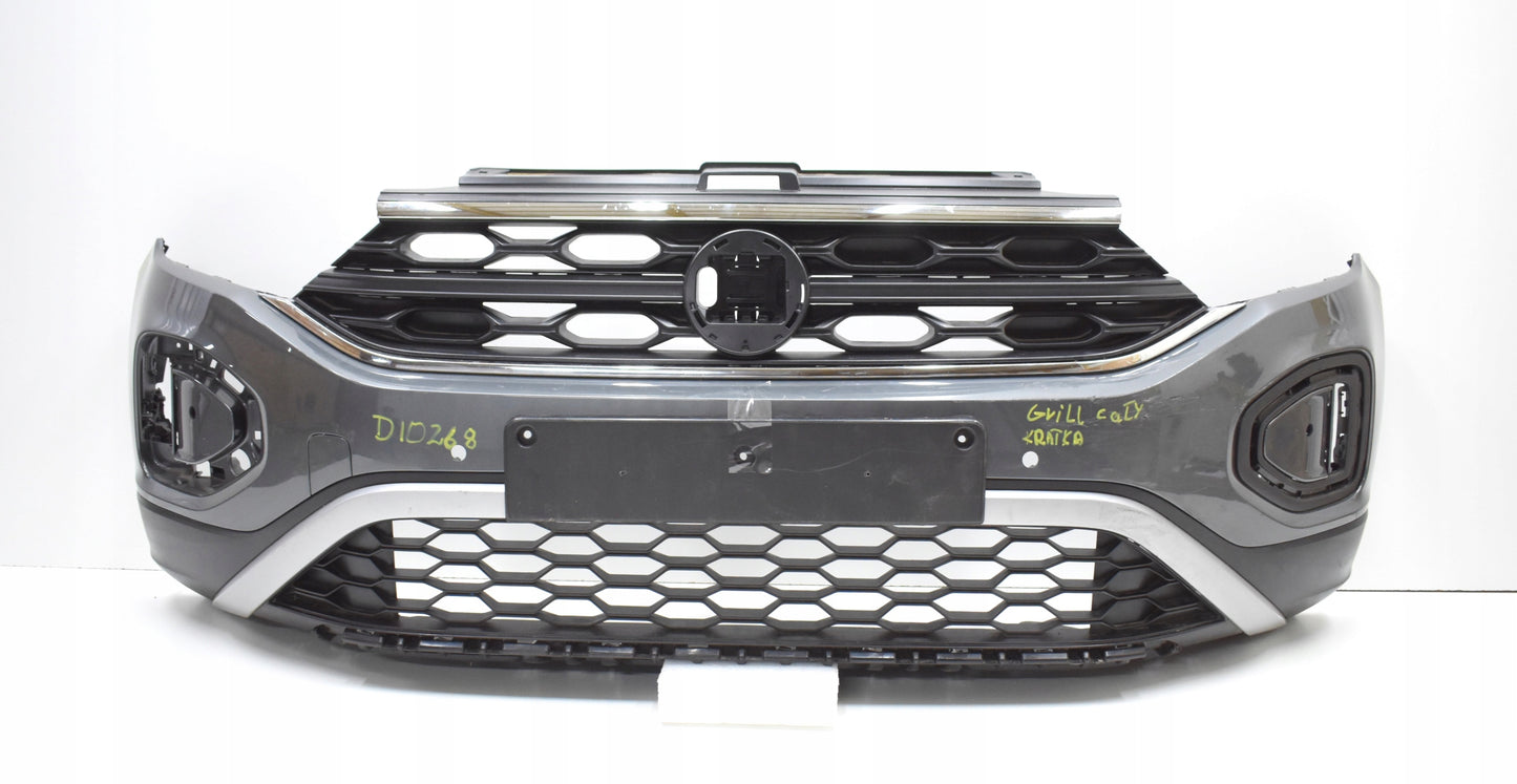VW T ROC 2GA LIFT Front Bumper OEM + Grille + Grille Insert