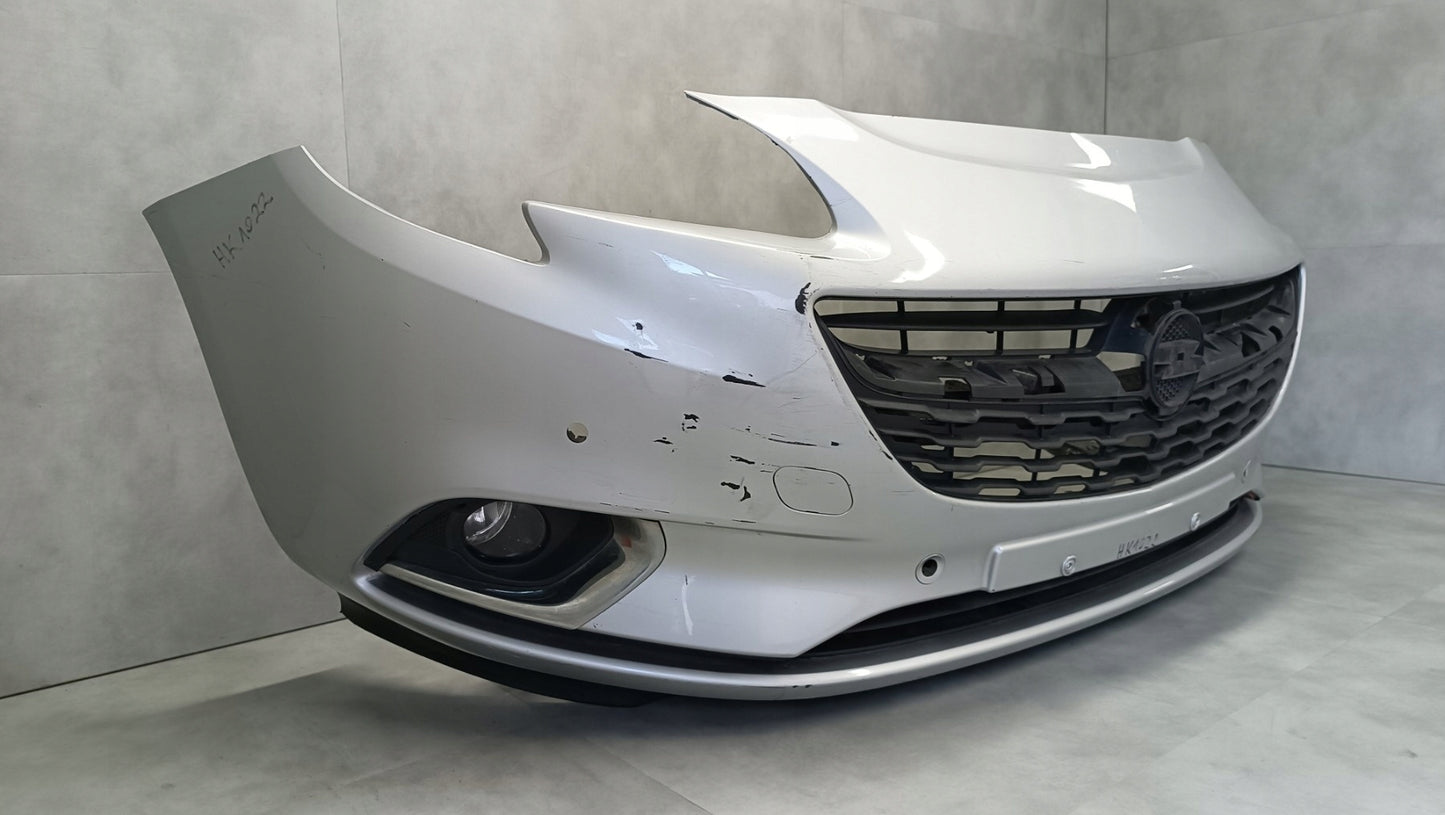 Front Bumper Opel Corsa E 2014-2020 + Fog Lights + Absorber