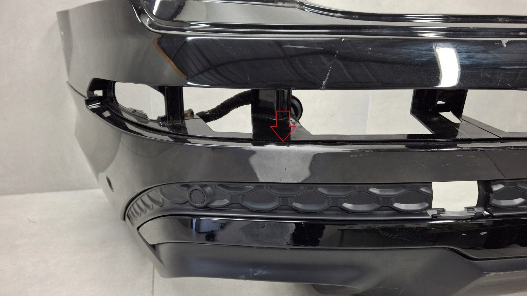 Rear bumper Audi SQ7 second facelift 4M 24- / + 6 PDC + wiring harness