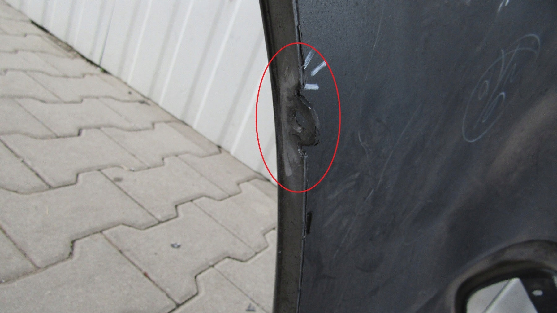 Rear Bumper MITSUBISHI OUTLANDER 3 III LIFT 18-