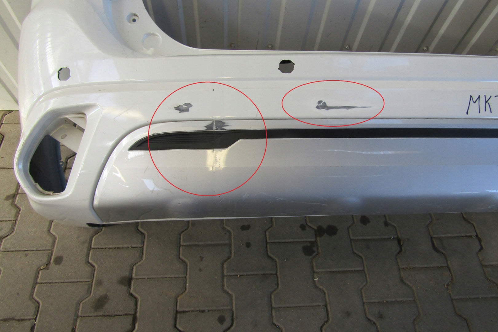 Rear Bumper MITSUBISHI OUTLANDER 3 III LIFT 18-
