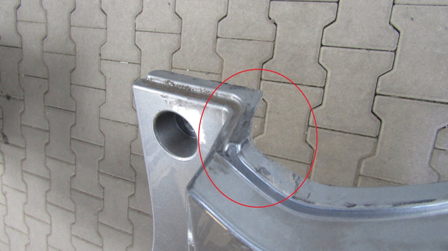 Rear Bumper MITSUBISHI OUTLANDER 3 III LIFT 18-