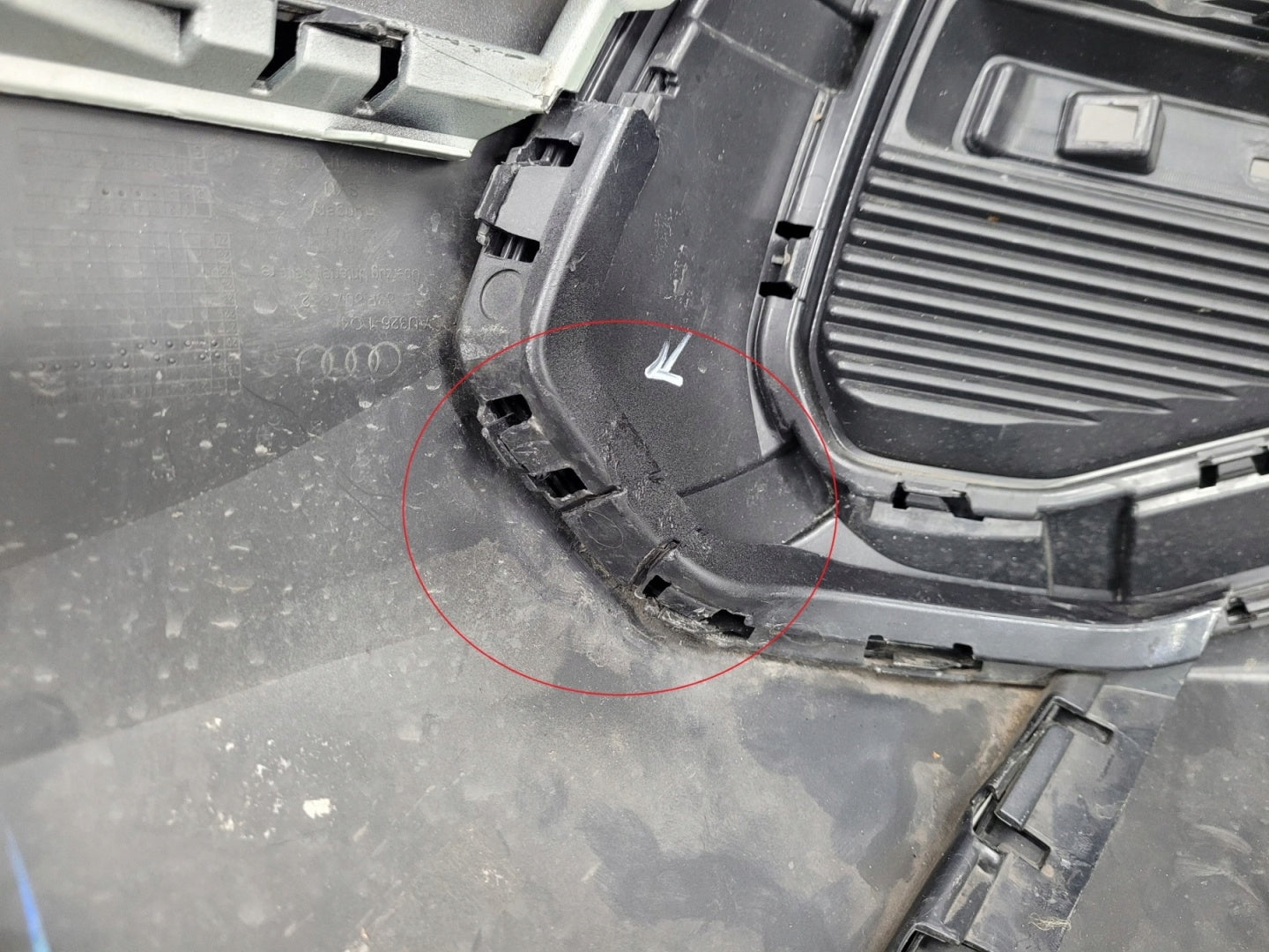 Audi Q3 83F Sportback S-Line Rear Bumper (2019-)