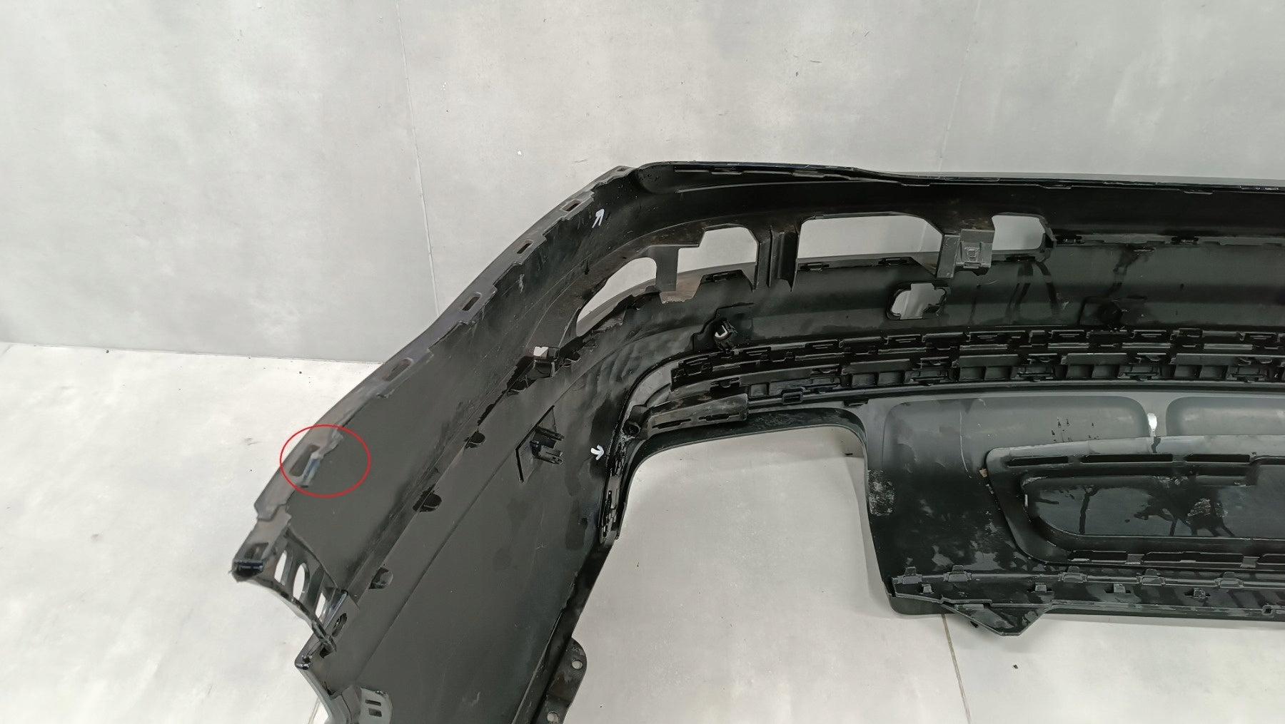 Rear bumper Audi Q7 4M0 S-Line 15-19