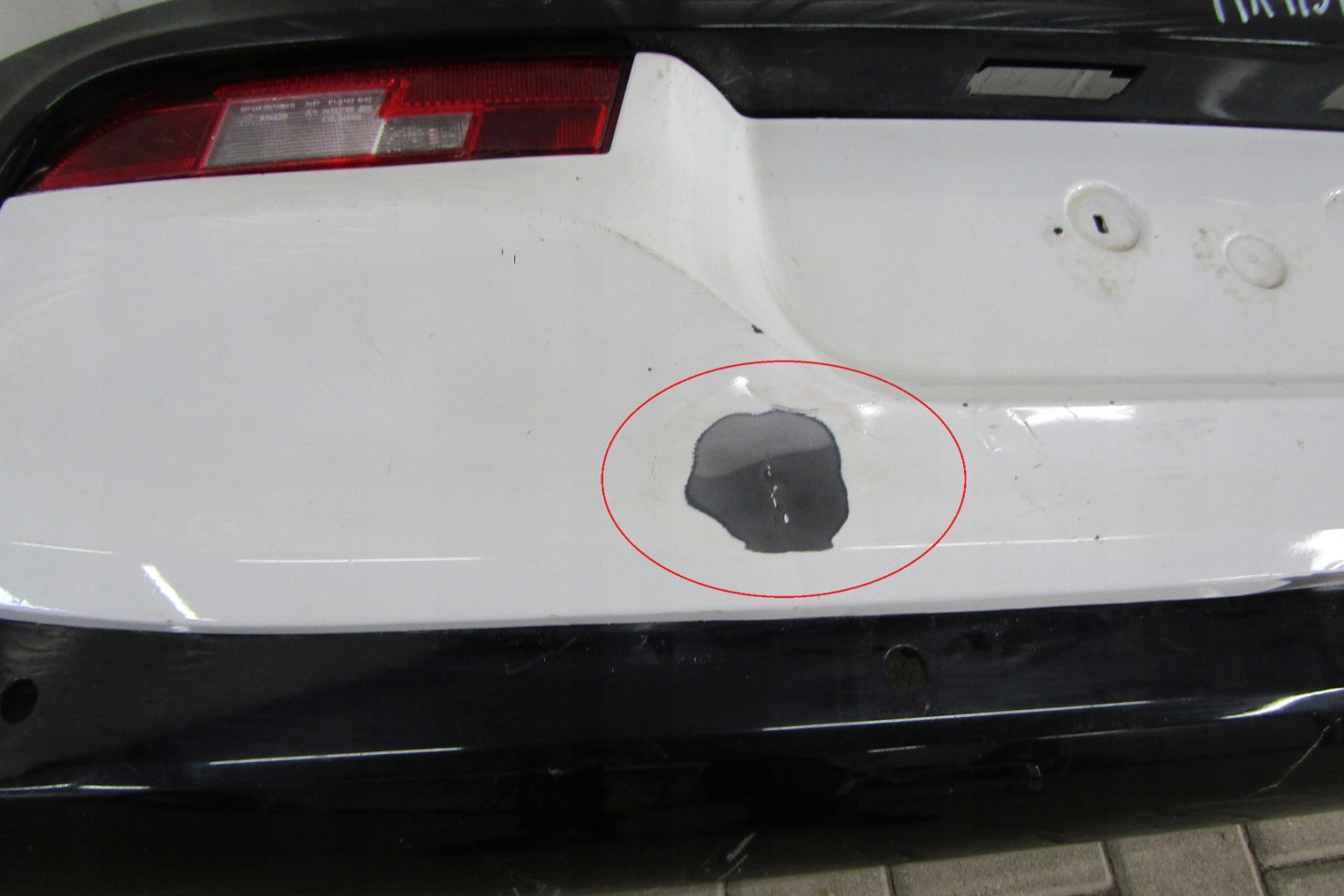 Rear bumper BMW I3 Lift 17-