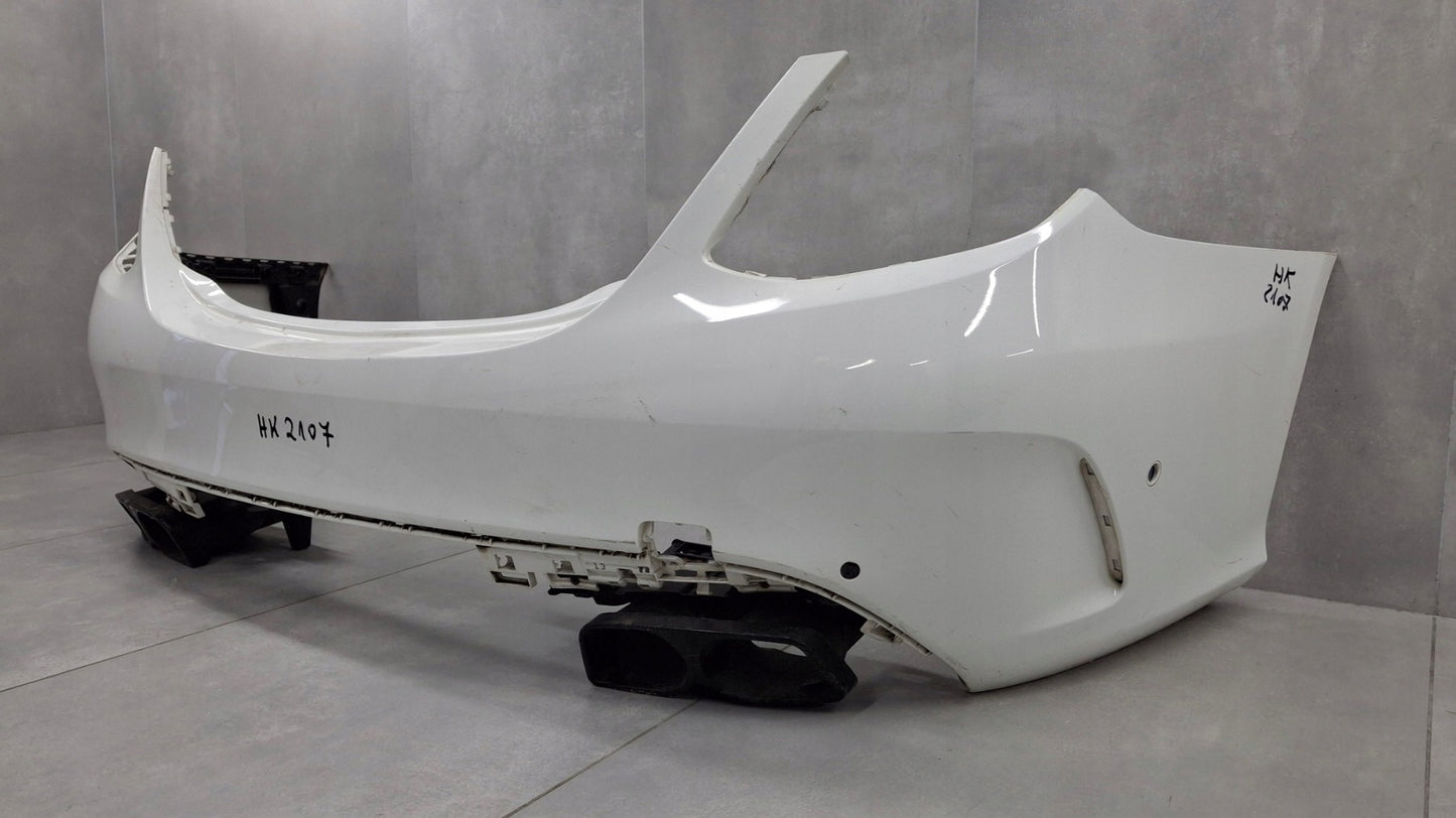 Rear Bumper MERCEDES C-CLASS W205 205 AMG SEDAN 14-18 / + Exhausts