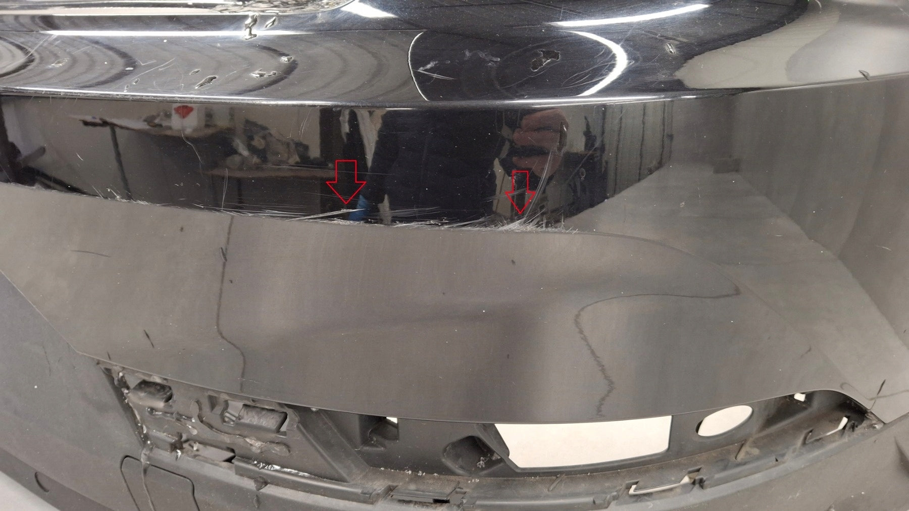 Rear bumper VOLVO POLESTAR II 2 20-23 / + wiring harness