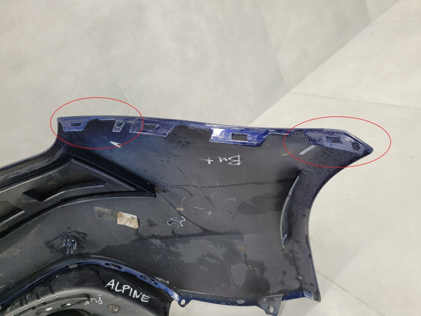 Alpine A110GT A110 GT 17- Rear Bumper