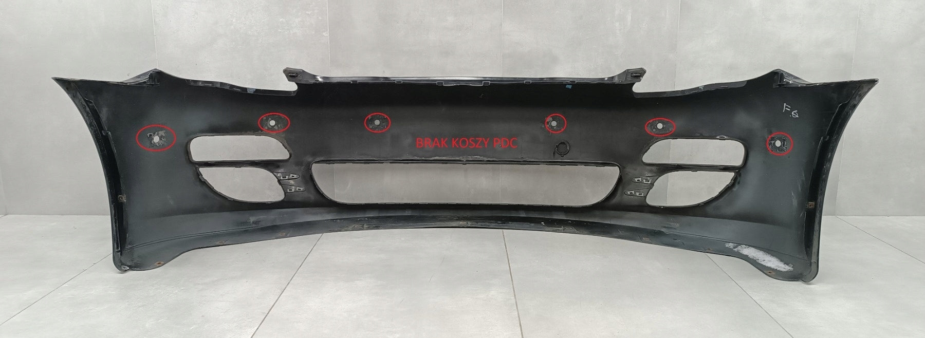 Front Bumper Porsche Panamera 970 I 09-12