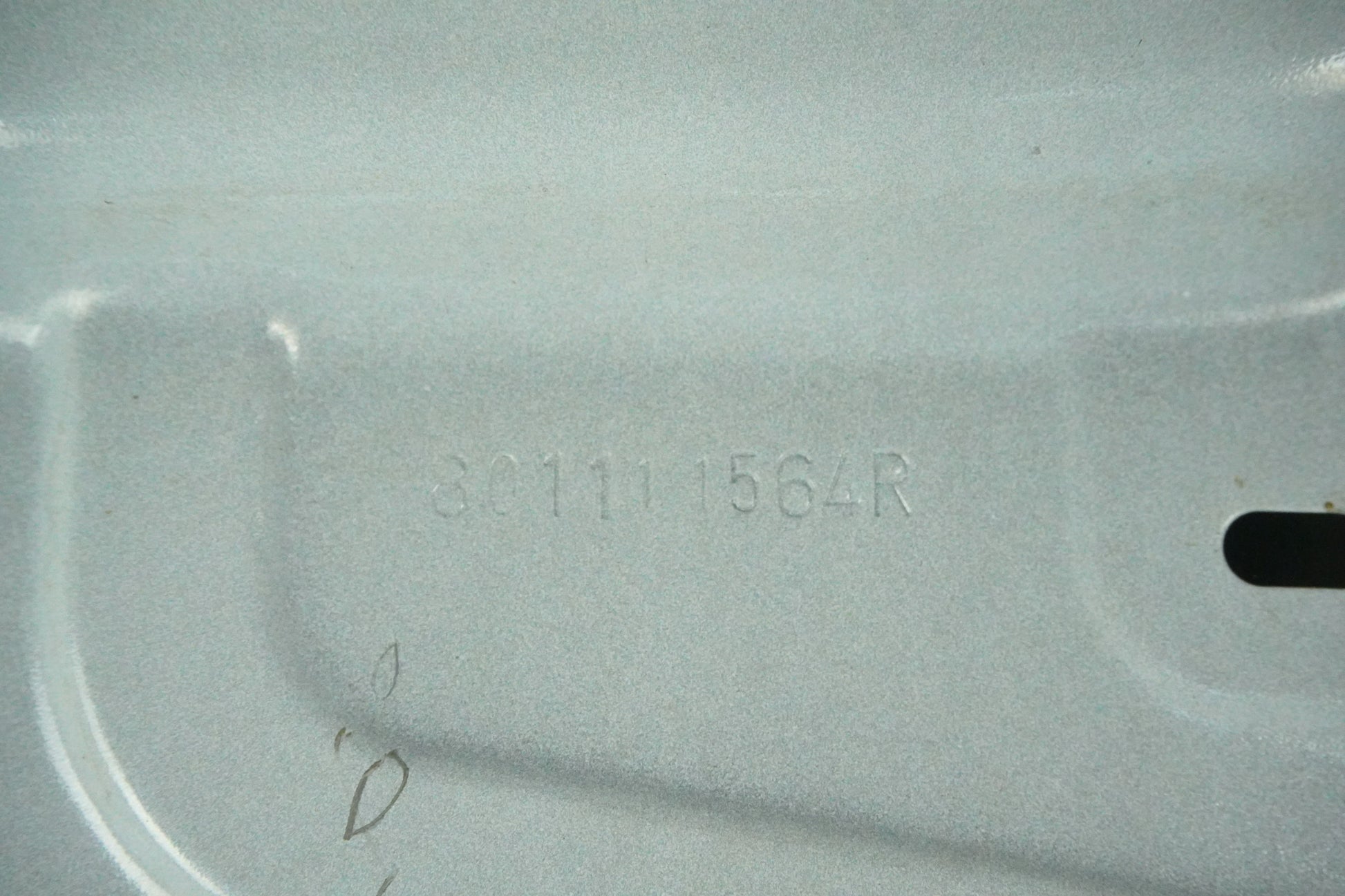 DACIA LODGY DOKKER 12-21 FRONT LEFT DOOR, LEFT FRONT, WHITE, FOR TRIM STRIP