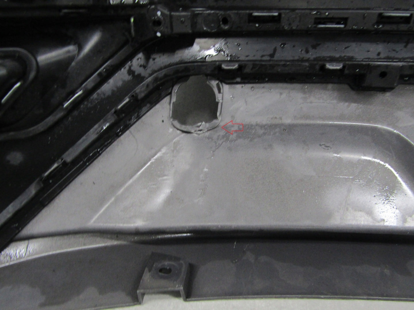 Rear bumper BMW I3 Lift 17-