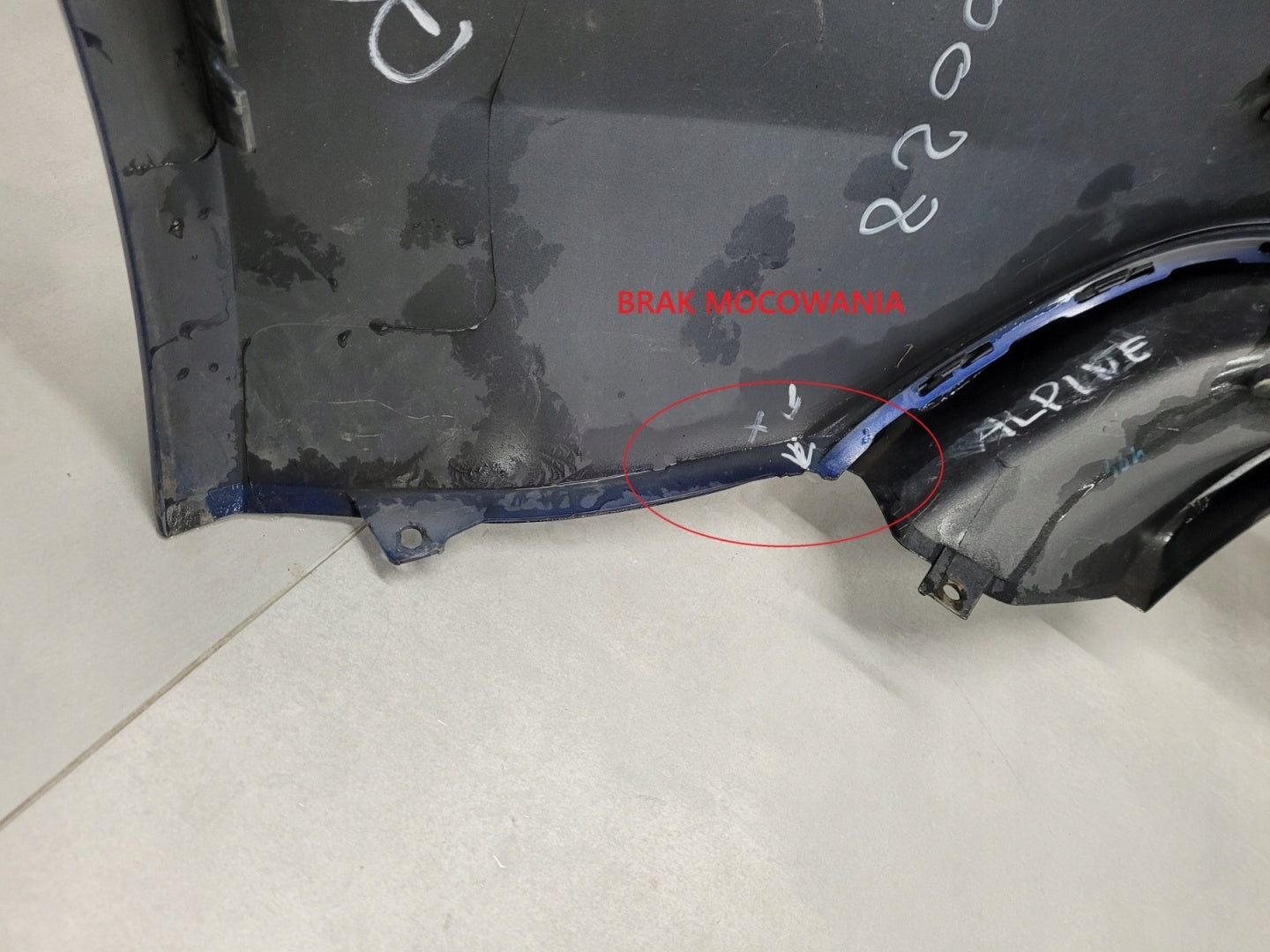 Alpine A110GT A110 GT 17- Rear Bumper